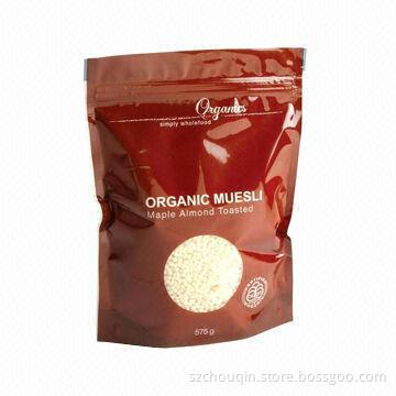Resealable Plastic Bags for Packaging Foods, Dried Food